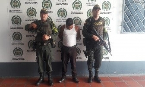 Capturado en Aguazul por inasistencia alimentaria