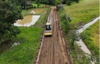 Gobernación de Casanare entregó balance de su intervención en vías de terciarias de Nunchía