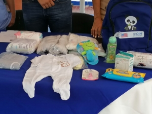 Madres migrantes en Casanare se beneficiaron con kits maternos