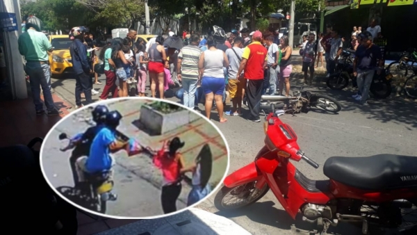 No paran los raponazos en moto a mujeres en Yopal
