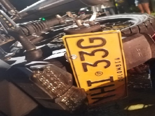 Motociclista murió en siniestro vial frente al patinódromo