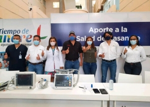 Ecopetrol entregó 11.700 equipos médicos en 55 instituciones de salud