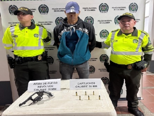 Capturan a un hombre por porte ilegal de armas en la vía entre Yopal y Paz de Ariporo