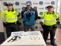 Capturan a un hombre por porte ilegal de armas en la vía entre Yopal y Paz de Ariporo
