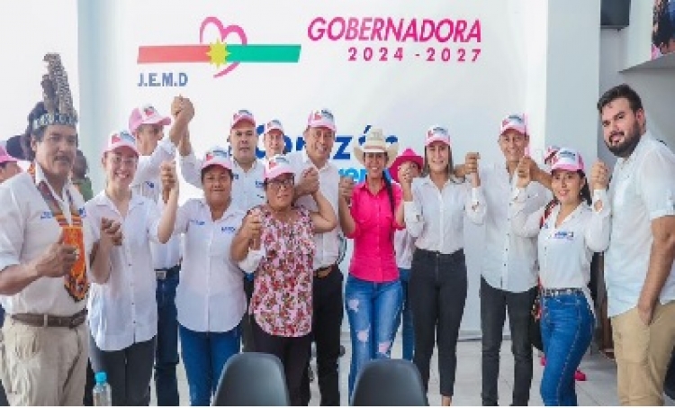 Marisela Duarte, recibe contundente apoyo del Movimiento Unidos por Yopal