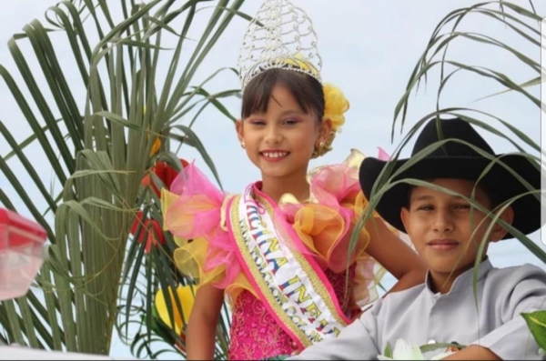 Niña casanareña fue elegida Reina Infantil del Folclor Colombia 2019