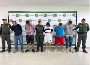 Capturan a siete presuntos integrantes del grupo “Los Xbox” por hurtos en Yopal y Granada