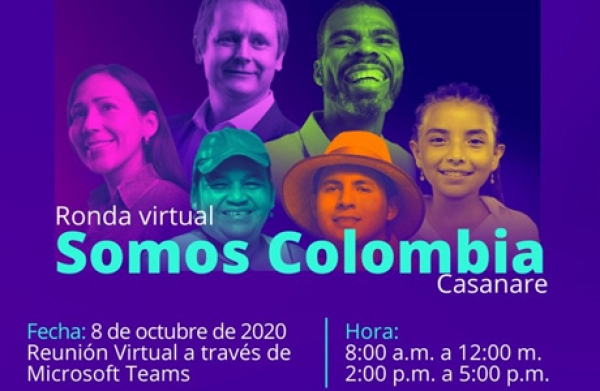 Empresarios de Casanare podrán ofrecer sus productos en ronda virtual ‘Somos Colombia’