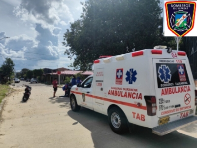 Tauramena: Por esquivar un can motociclista se partió un brazo y una pierna