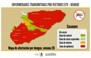 En estudio dos casos de muerte posiblemente asociadas a dengue en Casanare