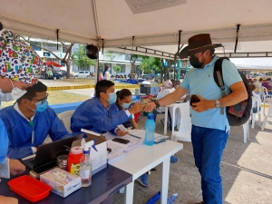 &quot;Casanare está por encima de la media nacional de Vacunación y eso es un logro de la gente”: viceministro de Salud Pública, Germán Escobar Morales.