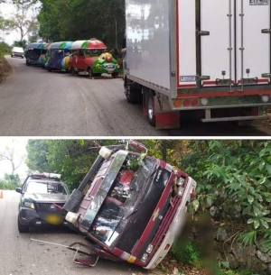 Racha de accidentes en la vía alterna Tauramena-Monterrey