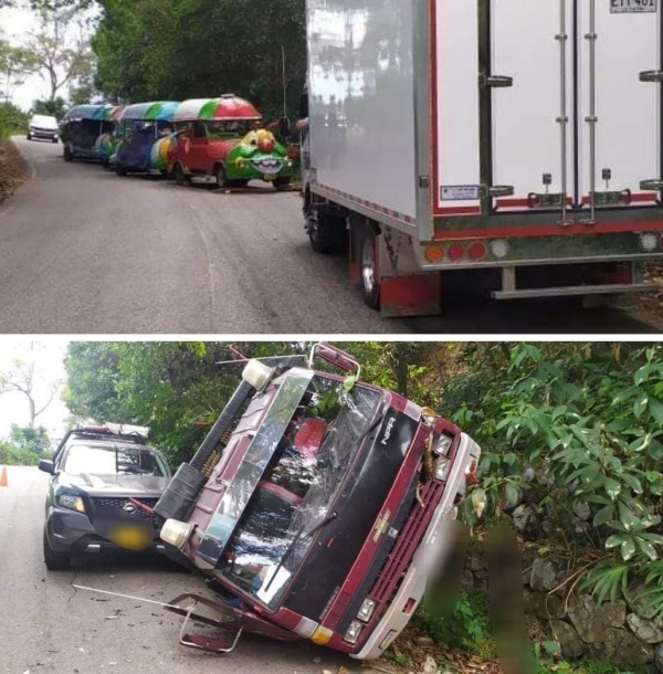Racha de accidentes en la vía alterna Tauramena-Monterrey