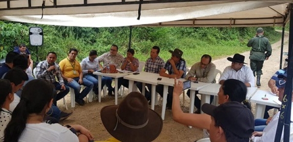 Levantada la protesta en Cupiagua frente al campo de Ecopetrol