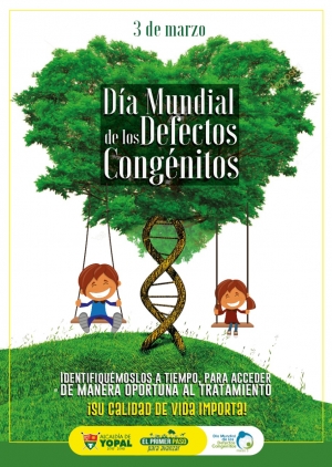 Hoy Día Mundial de los Defectos Congénitos