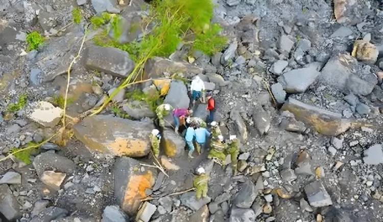 Por inestabilidad en el terreno se suspendieron labores de búsqueda en zona rural de Labranzagrande