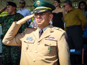 Mayor Camilo Forero asume Liderazgo del batallón apoyo integral de la Octava División