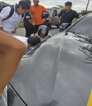 Joven muere en accidente de tránsito en la vía al monumento de la Virgen de Manare