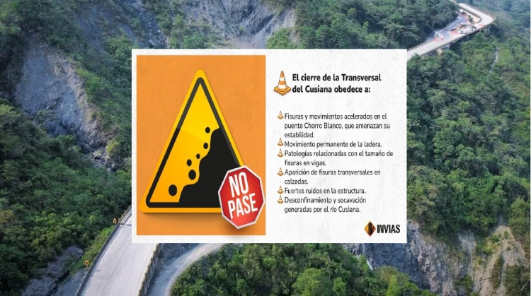 Usuarios insisten en transitar por la Vía del Cusiana pese a la orden de cierre definitivo