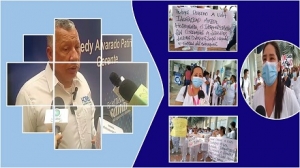 Protestas de contratistas de OPS del HORO ya fueron dadas de alta