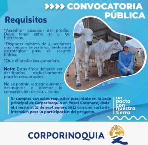 Corporinoquia inició proyecto de reconversión productiva ganadera