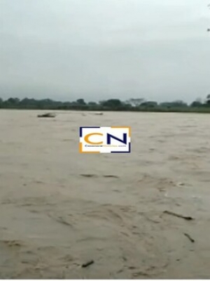 Río Cusay se desbordó y arrasó cultivos de plátano y cacao en Tame