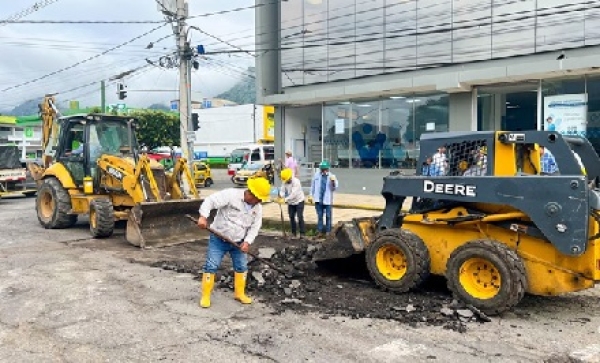 Avanza recuperación de la calle 15
