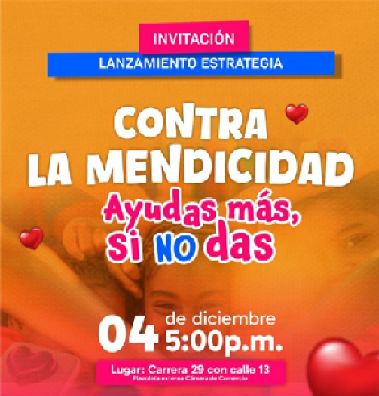 Yopal lanza estrategia &quot;Ayudas Más, Si No Das&quot; contra la mendicidad infantil