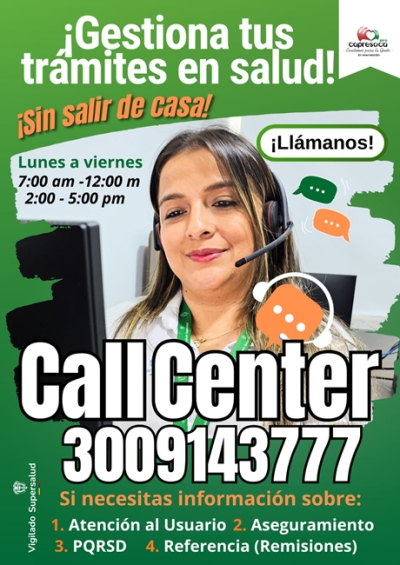 Capresoca deshabilita línea telefónica institucional 317 807 8867