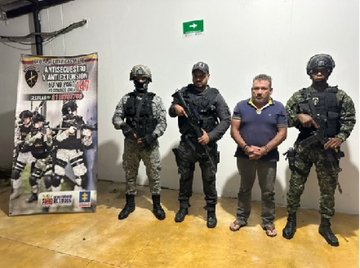 Capturado presunto cabecilla del 'Clan del Golfo' tras denuncias de extorsión en Casanare