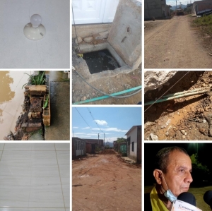 Grietas en viviendas y trabajos sin culminar por parte de contratista preocupan a la comunidad de Villa Flor II en Yopal