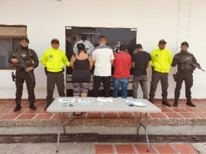 Cuatro personas capturas dejaron tres allanamientos en Paz de Ariporo