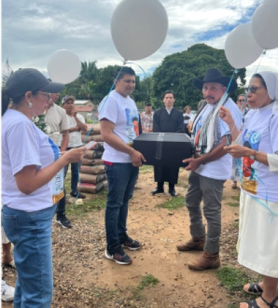 Lúgubre final: JEP entregó restos de Elder Aponte Tumay víctima de falsos positivos