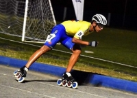 Kevin Lenis viajó a Italia para competir en el Mundial de Patinaje