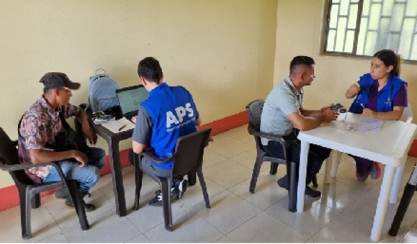 Brigada médica y jornada de integración beneficiaron a más de 100 personas en la vereda Santa Rita de Hato Corozal