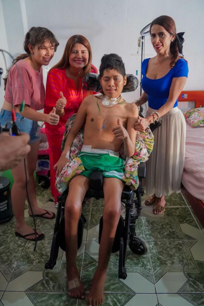 Joven de 18 años de edad recibió silla de ruedas neurológica de la Gobernación de Casanare