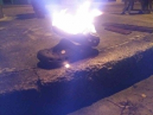 Presunto ladrón huyó pero dejó la chanclas como &quot;La Cenicienta&quot;