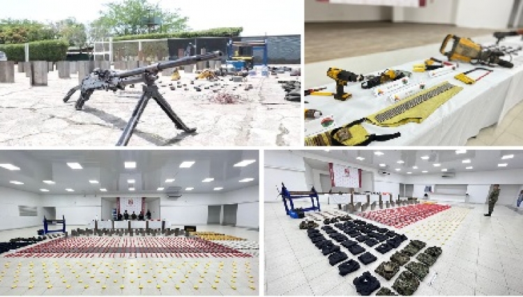 Ejercito anunció el desmantelamiento de una fábrica clandestina de explosivos en Casanare