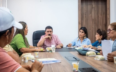 Administración de Yopal se compromete con el mejoramiento vial y alumbrado público en la Comuna IV