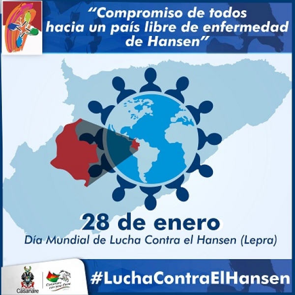 Se conmemora Día de la Lucha Contra la Enfermedad de Hansen (Lepra)