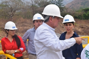 Directivos de Findeter visitaron Planta de Agua Definitiva para Yopal