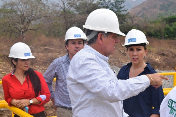 Directivos de Findeter visitaron Planta de Agua Definitiva para Yopal