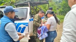 Ejército Nacional atiende parto de mujer indígena en Sácama