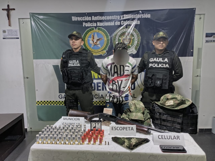 Capturado alias “El menor” por presuntamente apoyar actividades criminales del Clan del Golfo en Yopal