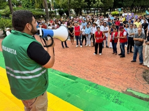Masiva participación en Yopal durante el Simulacro Nacional en Respuesta a Emergencias