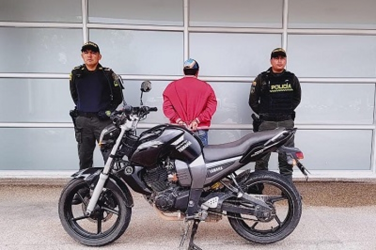 Hombre de 35 años fue capturado por el delito de hurto