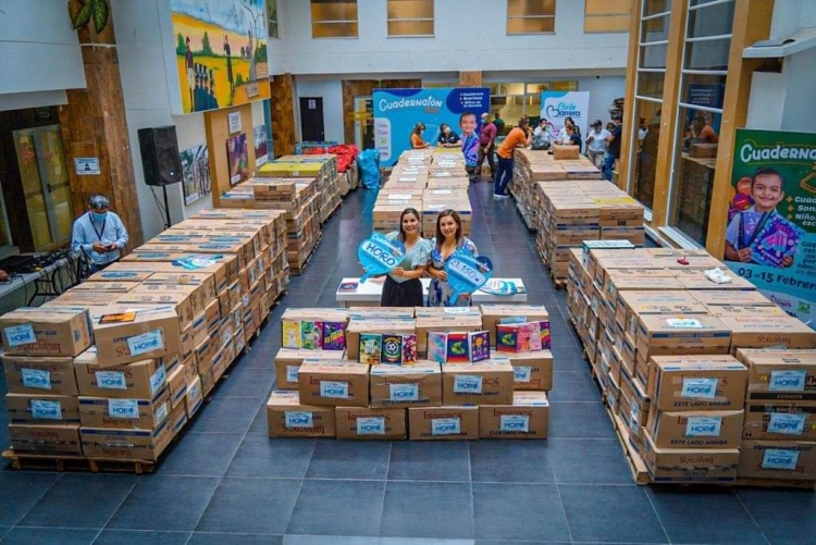 Casanareños se solidarizaron con la Cuadernatón 2022 logrando superar la meta por una educación sin deserción