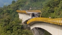 Se espera evaluación de los daños sufridos en el puente Los Grillos