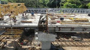 Por caso positivo de Covid-19 de un colaborador en obras del puente Charte, Covioriente activó protocolo