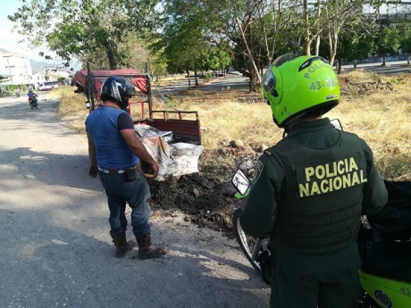 Un capturado deja mala disposición de residuos peligrosos en Yopal